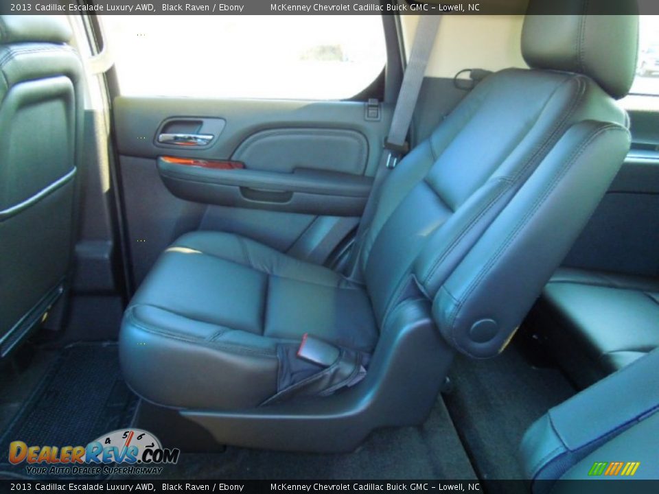 2013 Cadillac Escalade Luxury AWD Black Raven / Ebony Photo #18