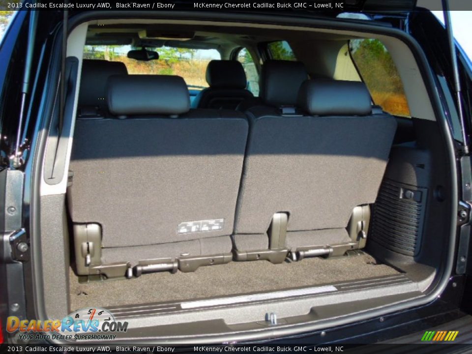2013 Cadillac Escalade Luxury AWD Black Raven / Ebony Photo #21