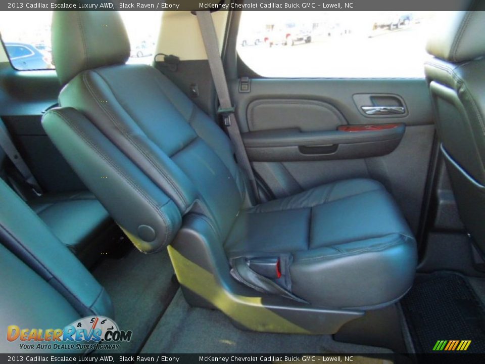 2013 Cadillac Escalade Luxury AWD Black Raven / Ebony Photo #22