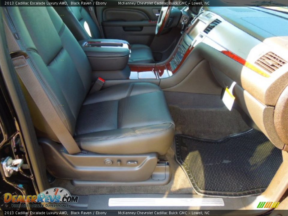 2013 Cadillac Escalade Luxury AWD Black Raven / Ebony Photo #24