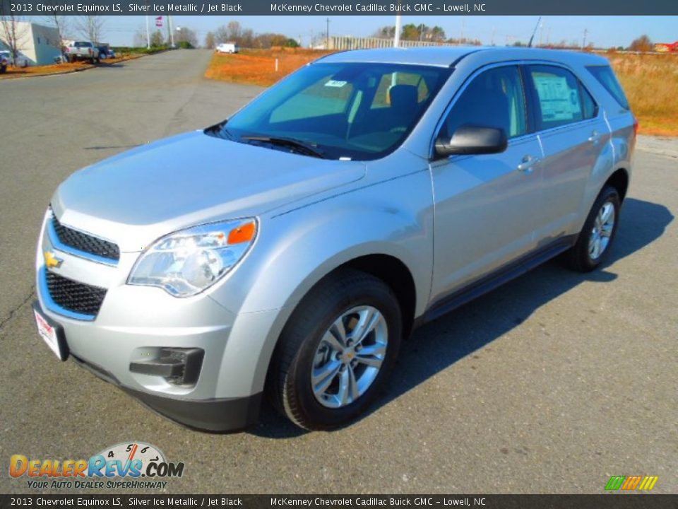 2013 Chevrolet Equinox LS Silver Ice Metallic / Jet Black Photo #1