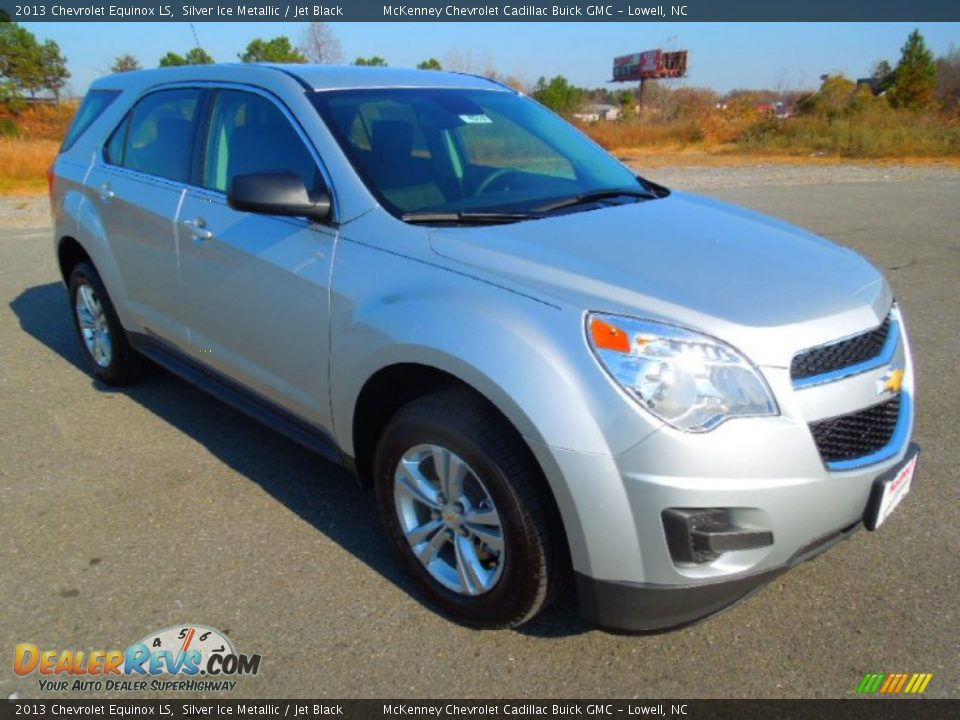 2013 Chevrolet Equinox LS Silver Ice Metallic / Jet Black Photo #2