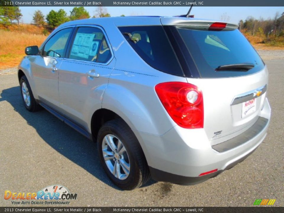 2013 Chevrolet Equinox LS Silver Ice Metallic / Jet Black Photo #4