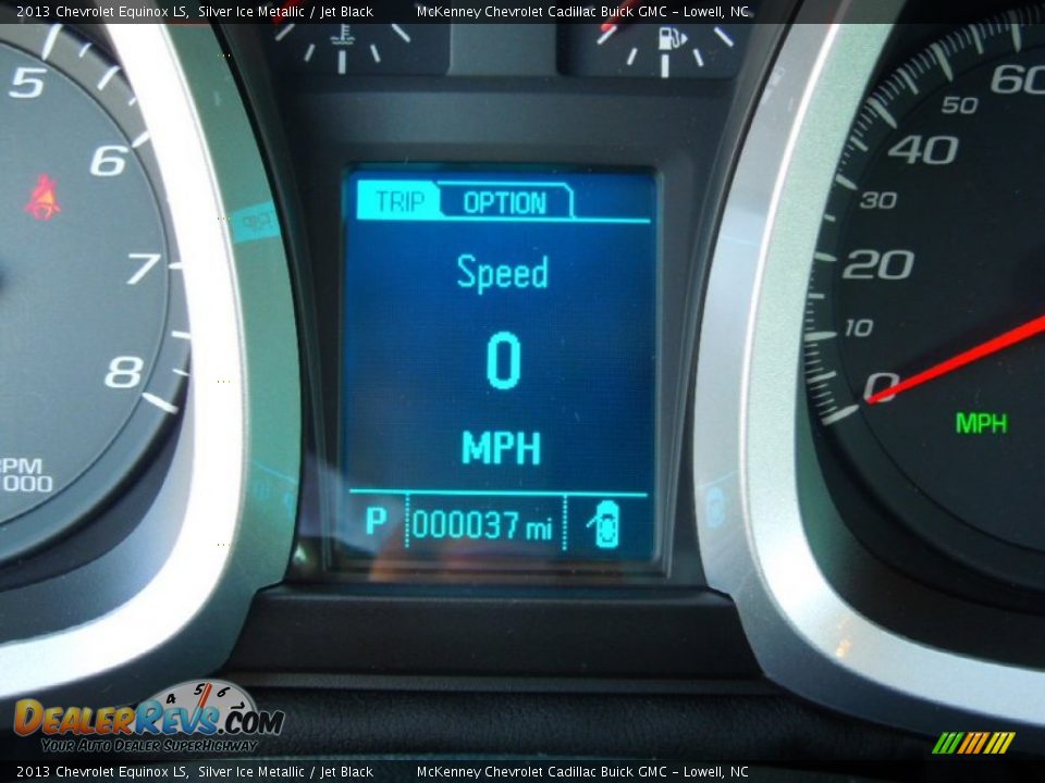 2013 Chevrolet Equinox LS Silver Ice Metallic / Jet Black Photo #16