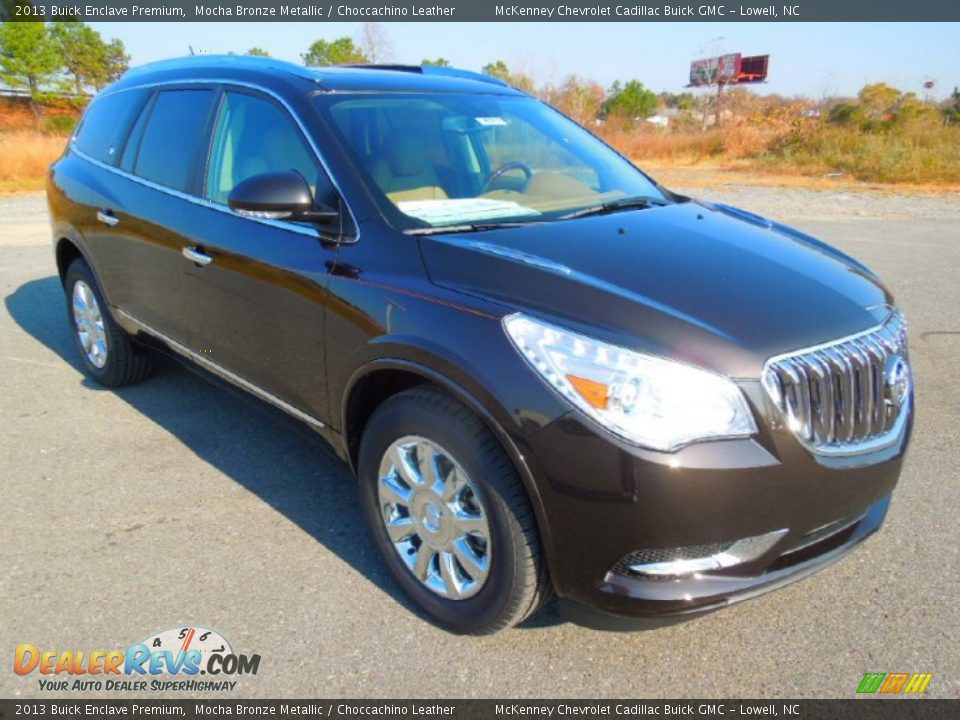 2013 Buick Enclave Premium Mocha Bronze Metallic / Choccachino Leather Photo #2