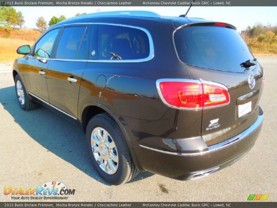 2013 Buick Enclave Premium Mocha Bronze Metallic / Choccachino Leather Photo #4