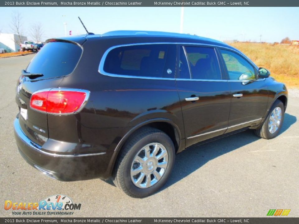 2013 Buick Enclave Premium Mocha Bronze Metallic / Choccachino Leather Photo #5
