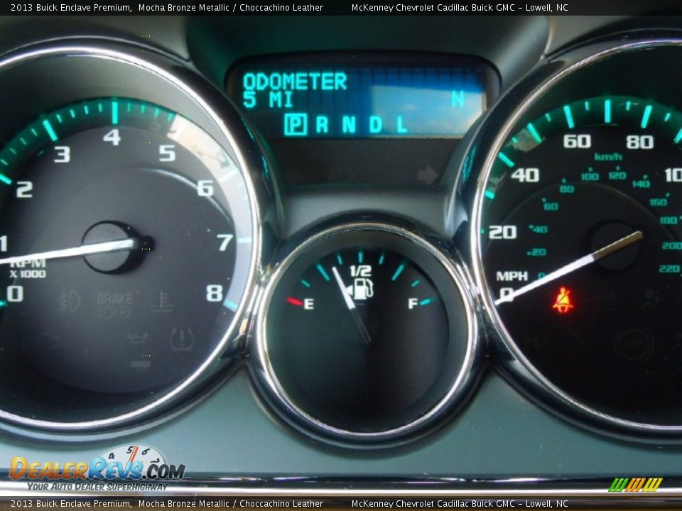 2013 Buick Enclave Premium Gauges Photo #18
