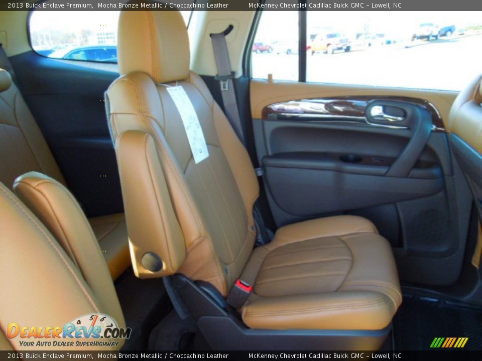 2013 Buick Enclave Premium Mocha Bronze Metallic / Choccachino Leather Photo #23