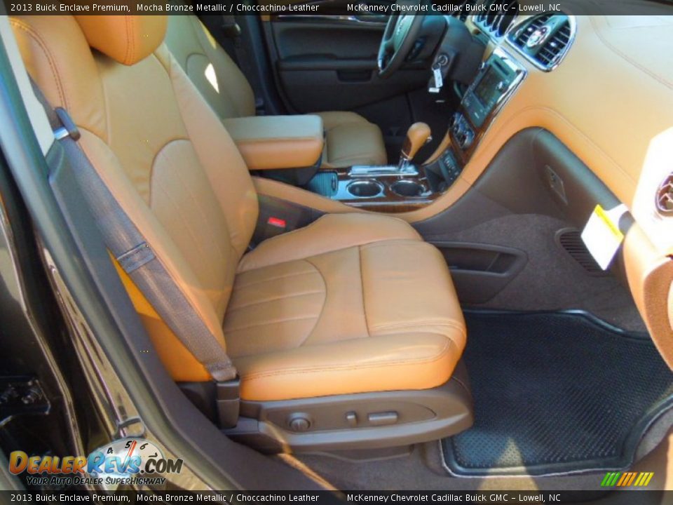 2013 Buick Enclave Premium Mocha Bronze Metallic / Choccachino Leather Photo #25