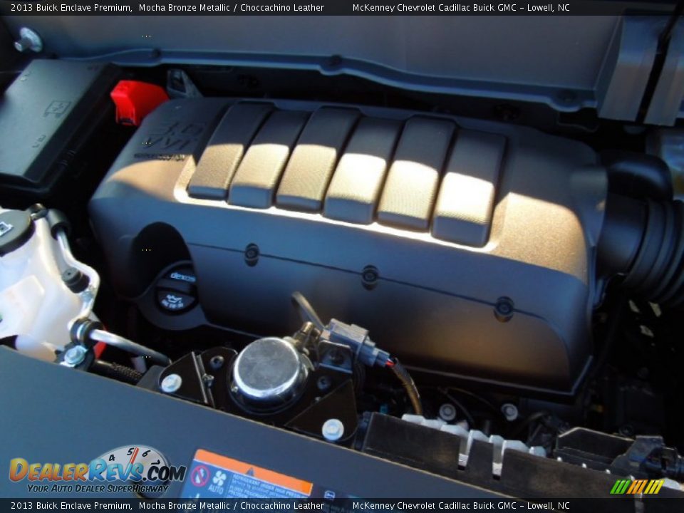 2013 Buick Enclave Premium Mocha Bronze Metallic / Choccachino Leather Photo #28