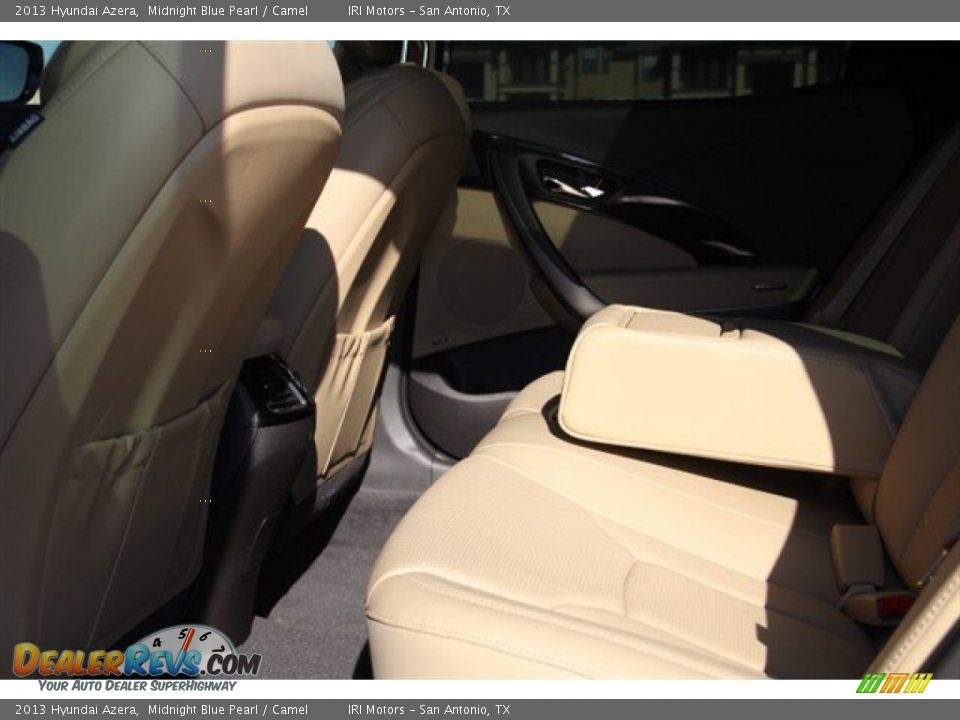 2013 Hyundai Azera Midnight Blue Pearl / Camel Photo #12