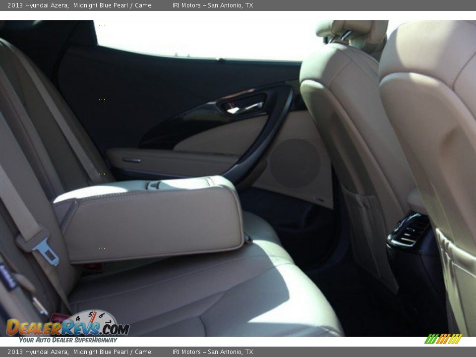 2013 Hyundai Azera Midnight Blue Pearl / Camel Photo #13