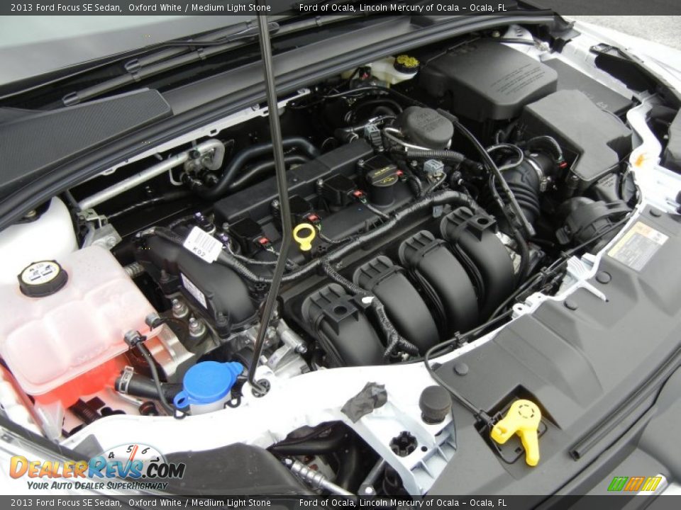 2013 Ford Focus SE Sedan 2.0 Liter GDI DOHC 16-Valve Ti-VCT Flex-Fuel 4 Cylinder Engine Photo #11