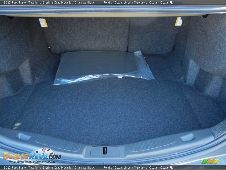 2013 Ford Fusion Titanium Trunk Photo #10