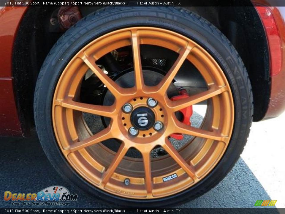 Custom Wheels of 2013 Fiat 500 Sport Photo #5