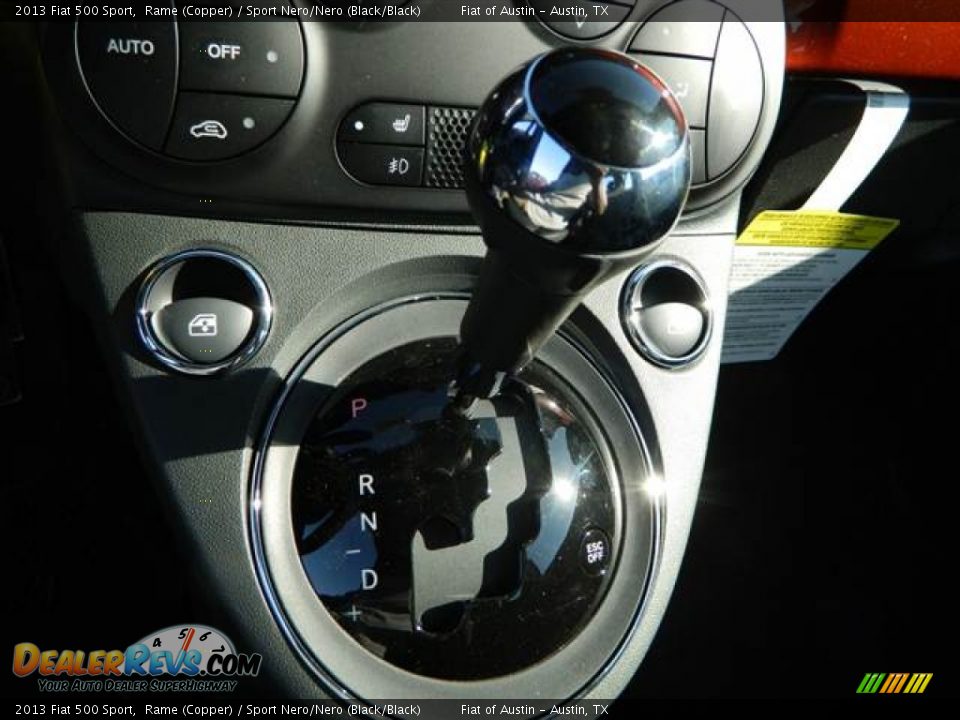 2013 Fiat 500 Sport Shifter Photo #8