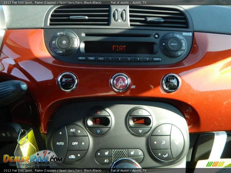 Controls of 2013 Fiat 500 Sport Photo #9