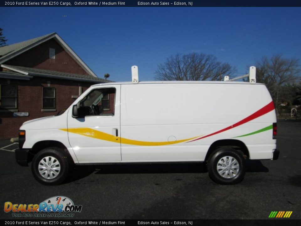 2010 Ford E Series Van E250 Cargo Oxford White / Medium Flint Photo #1