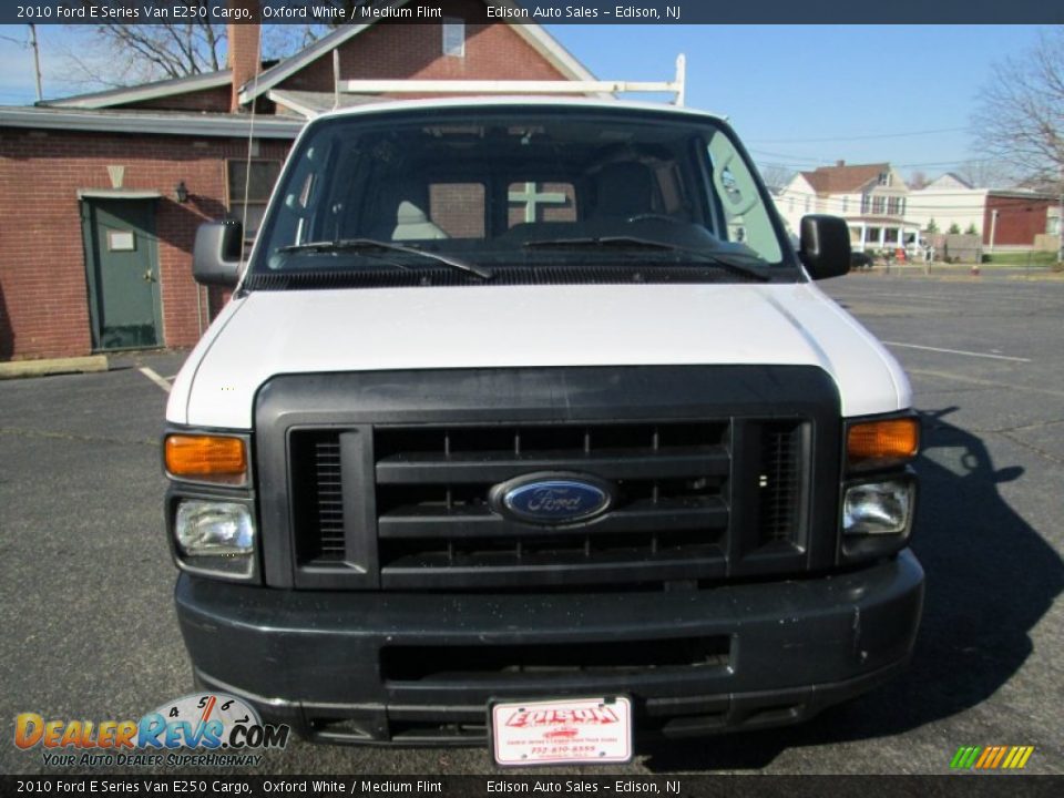 2010 Ford E Series Van E250 Cargo Oxford White / Medium Flint Photo #12