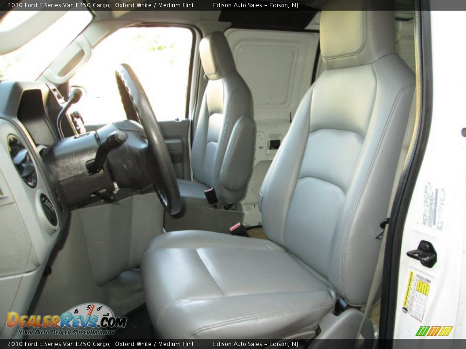 Front Seat of 2010 Ford E Series Van E250 Cargo Photo #13
