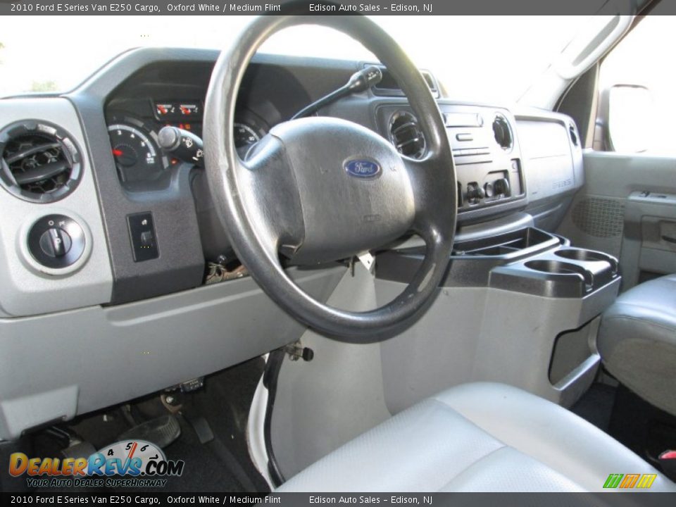 Dashboard of 2010 Ford E Series Van E250 Cargo Photo #15