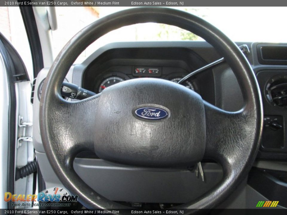 2010 Ford E Series Van E250 Cargo Steering Wheel Photo #21