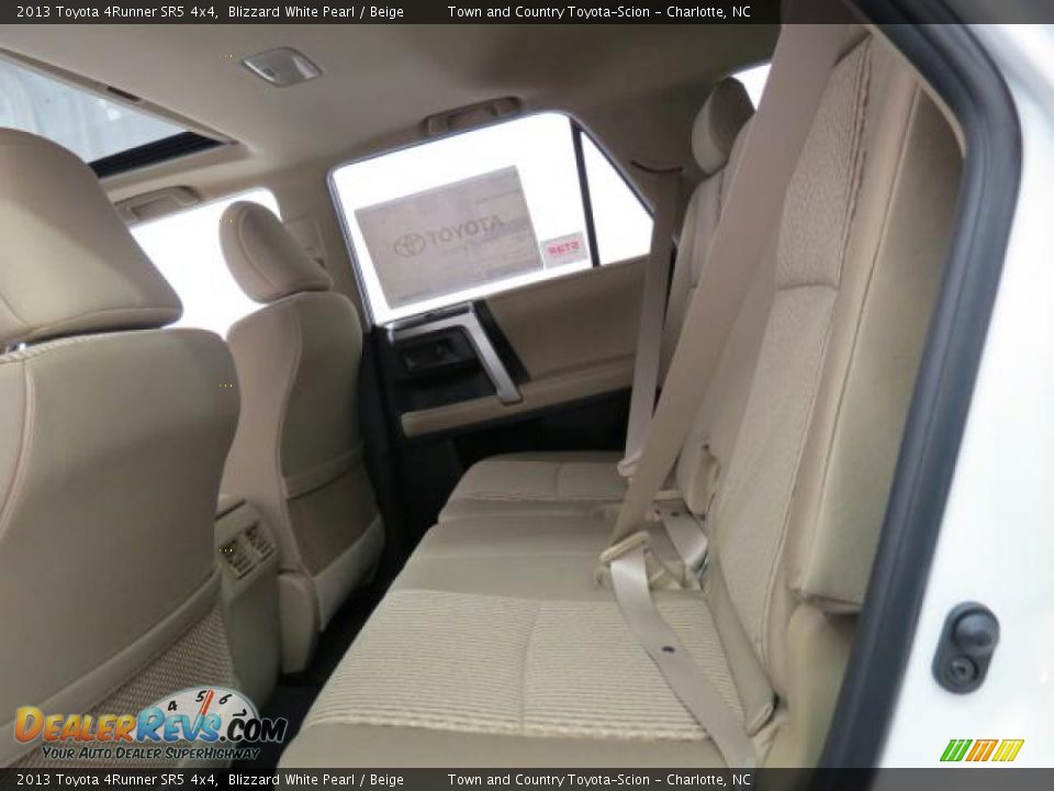 2013 Toyota 4Runner SR5 4x4 Blizzard White Pearl / Beige Photo #6