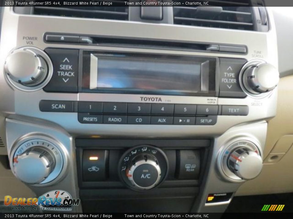 2013 Toyota 4Runner SR5 4x4 Blizzard White Pearl / Beige Photo #13