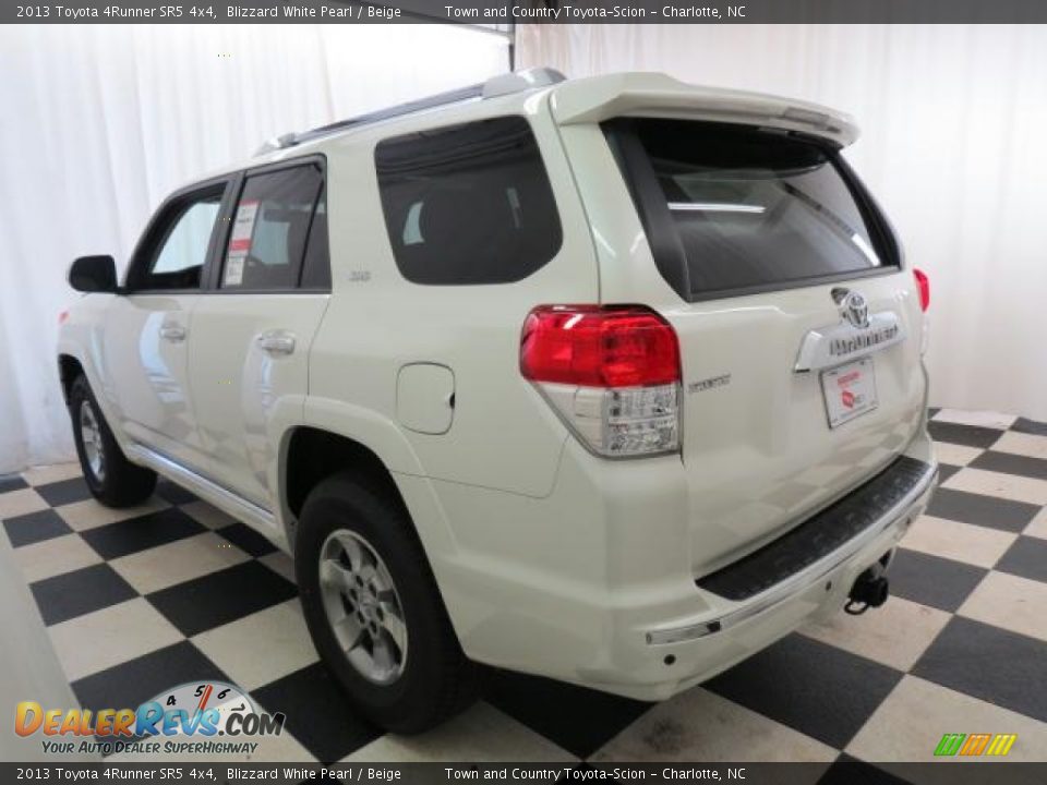 2013 Toyota 4Runner SR5 4x4 Blizzard White Pearl / Beige Photo #20