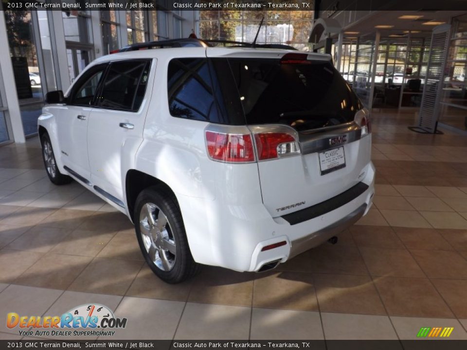 2013 GMC Terrain Denali Summit White / Jet Black Photo #3