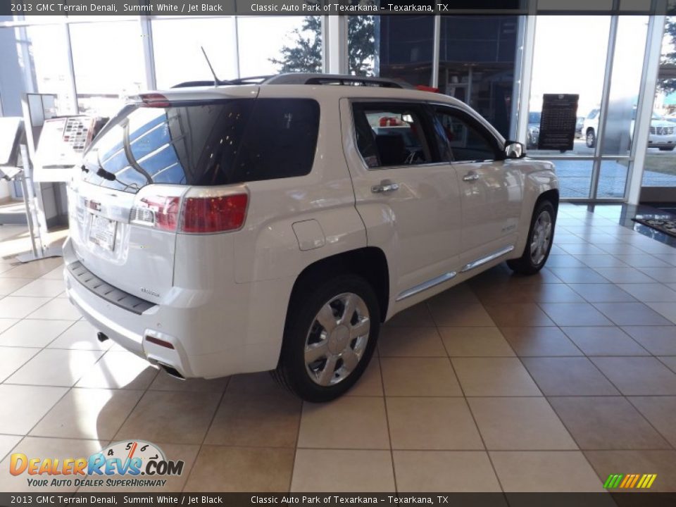 2013 GMC Terrain Denali Summit White / Jet Black Photo #5
