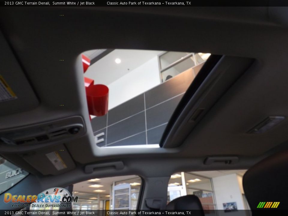 2013 GMC Terrain Denali Summit White / Jet Black Photo #11