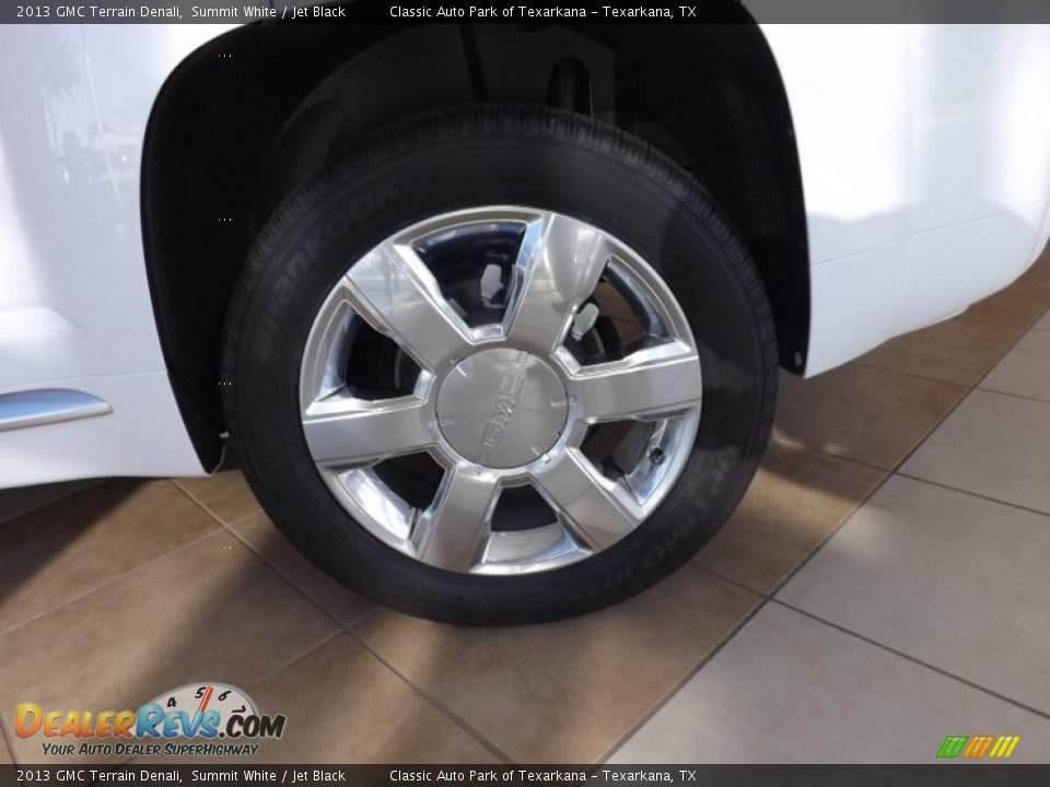 2013 GMC Terrain Denali Summit White / Jet Black Photo #20