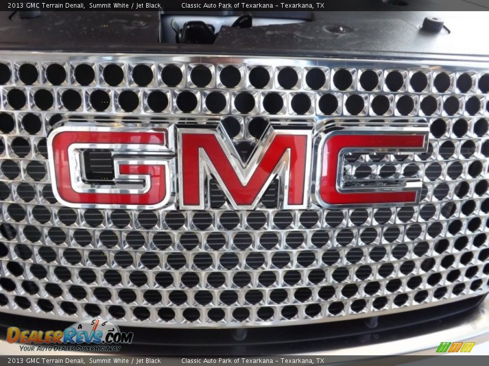 2013 GMC Terrain Denali Summit White / Jet Black Photo #22