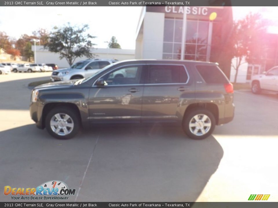 2013 GMC Terrain SLE Gray Green Metallic / Jet Black Photo #2