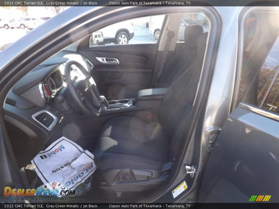 2013 GMC Terrain SLE Gray Green Metallic / Jet Black Photo #11