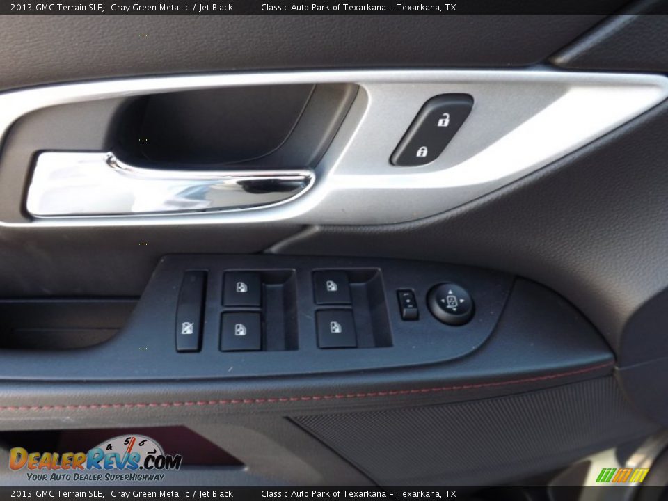 2013 GMC Terrain SLE Gray Green Metallic / Jet Black Photo #15