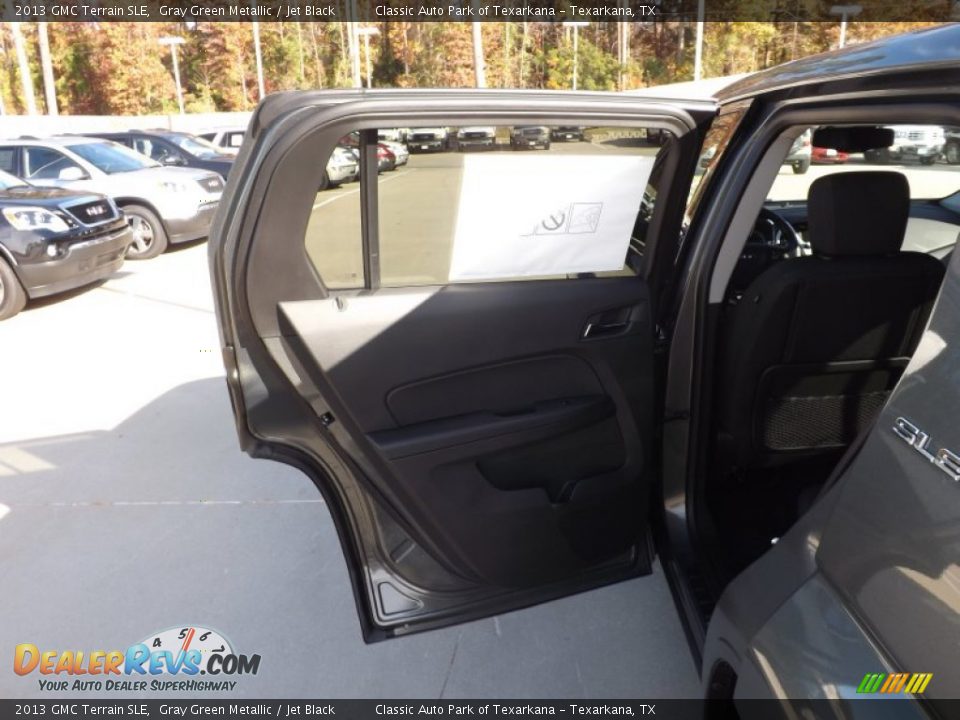 2013 GMC Terrain SLE Gray Green Metallic / Jet Black Photo #16