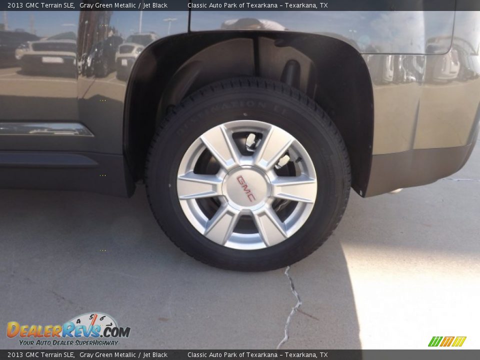 2013 GMC Terrain SLE Gray Green Metallic / Jet Black Photo #19
