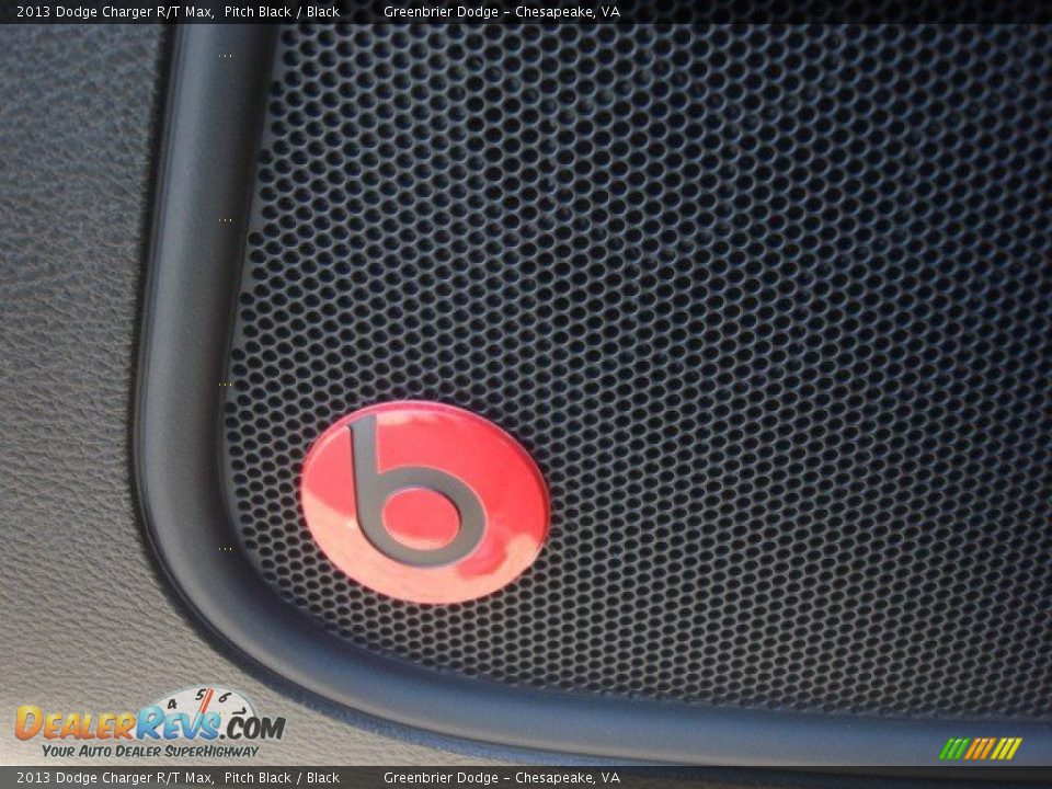 2013 Dodge Charger R/T Max Pitch Black / Black Photo #14