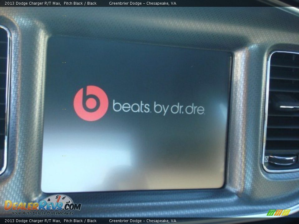 2013 Dodge Charger R/T Max Pitch Black / Black Photo #15