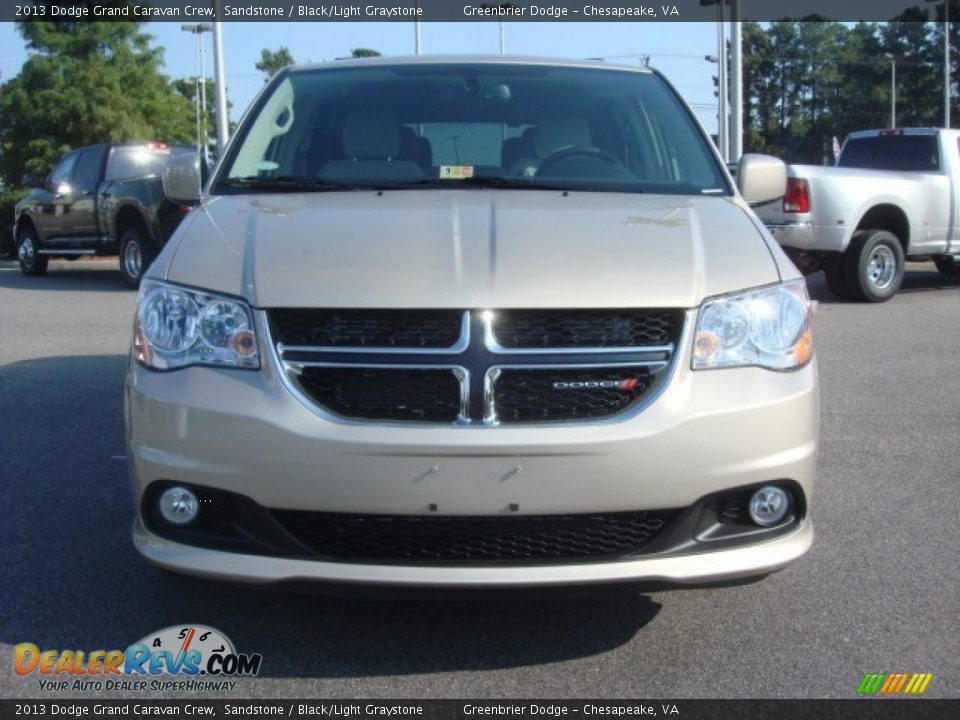 2013 Dodge Grand Caravan Crew Sandstone / Black/Light Graystone Photo #5