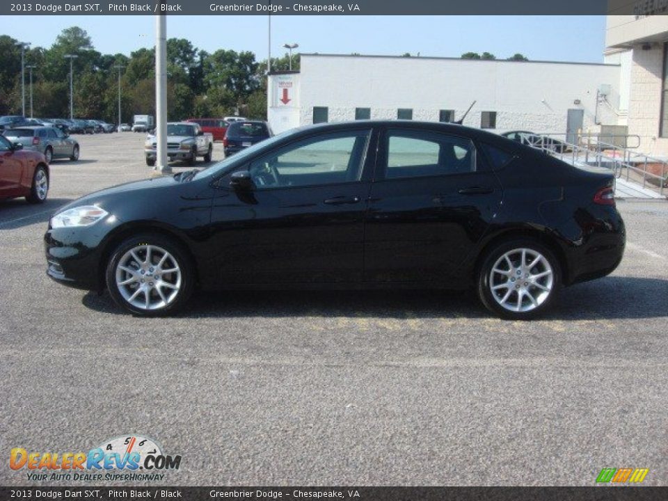 2013 Dodge Dart SXT Pitch Black / Black Photo #2