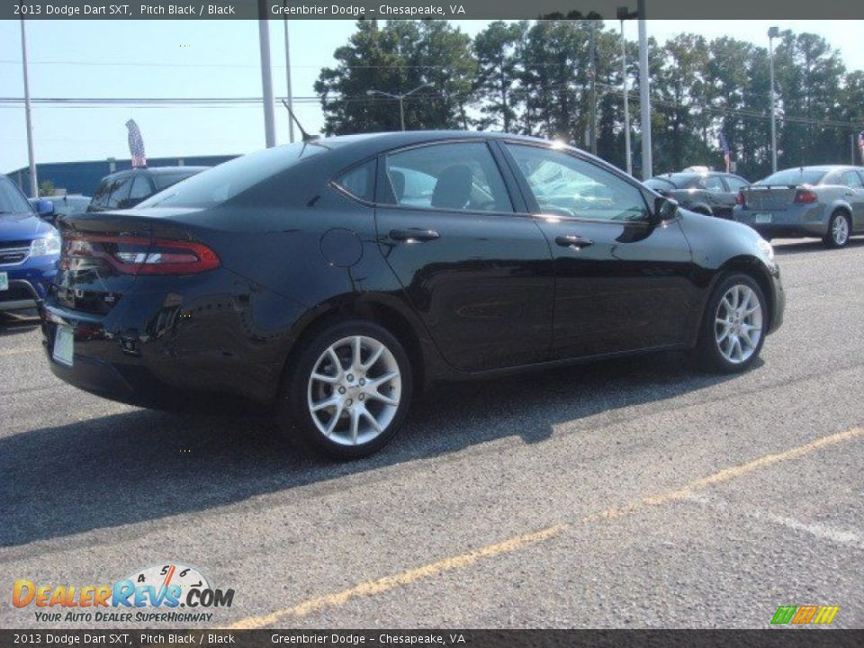 2013 Dodge Dart SXT Pitch Black / Black Photo #4