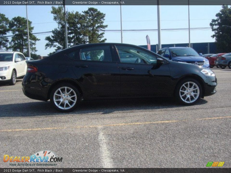 2013 Dodge Dart SXT Pitch Black / Black Photo #5
