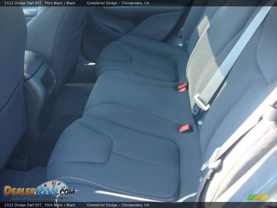 2013 Dodge Dart SXT Pitch Black / Black Photo #9