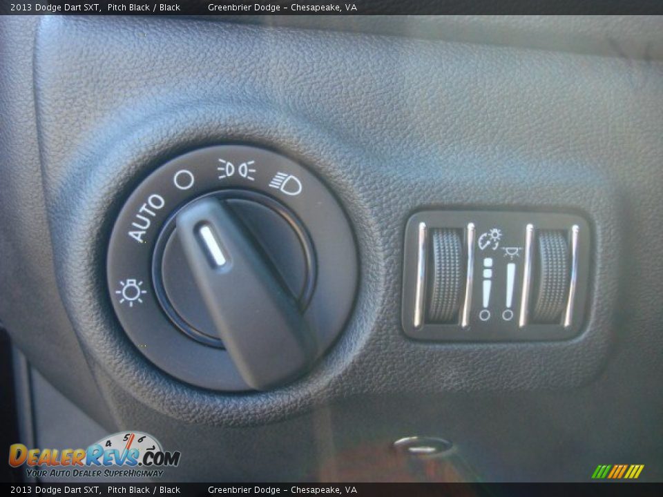 2013 Dodge Dart SXT Pitch Black / Black Photo #19
