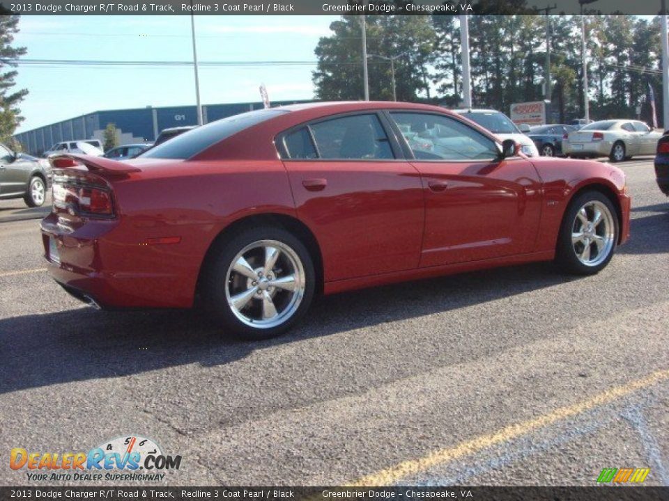 2013 Dodge Charger R/T Road & Track Redline 3 Coat Pearl / Black Photo #2
