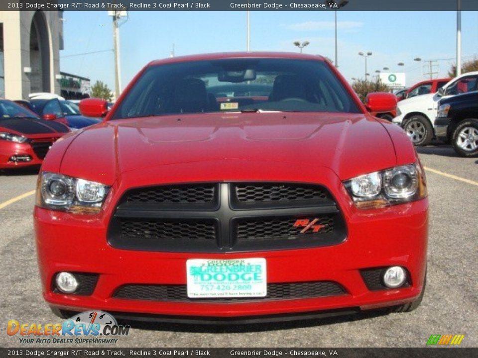 2013 Dodge Charger R/T Road & Track Redline 3 Coat Pearl / Black Photo #5